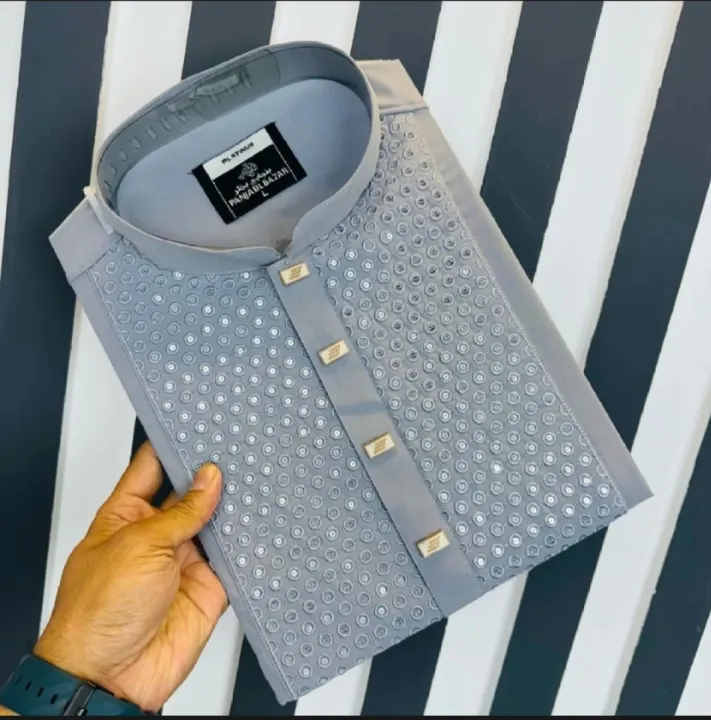 Mens smart look simple desing panjabi for men 2026